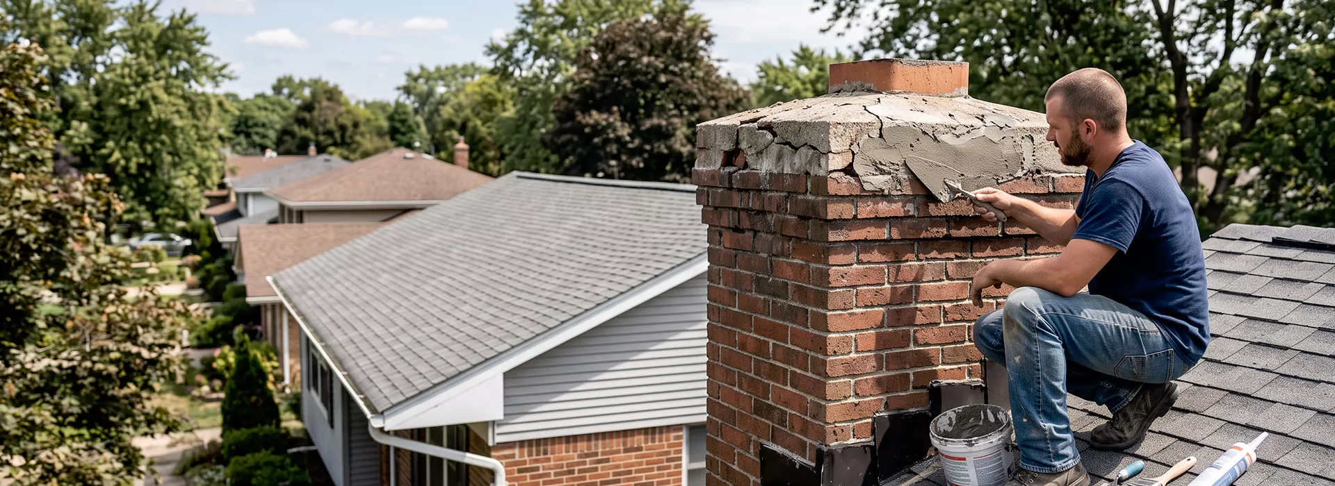 Chimney Crown Repair Culver City, CA