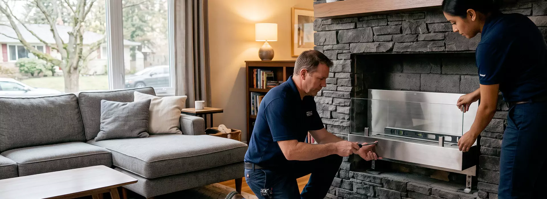 Ethanol Fireplace Installation in Culver City, CA