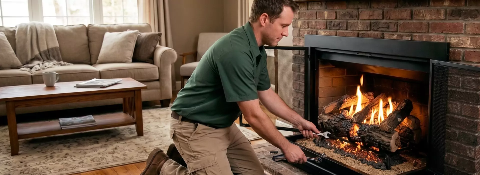 Gas Fireplace Logs in Culver City, CA