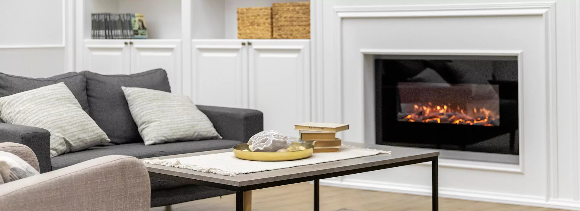 Modern Fireplace Design in Culver City, CA