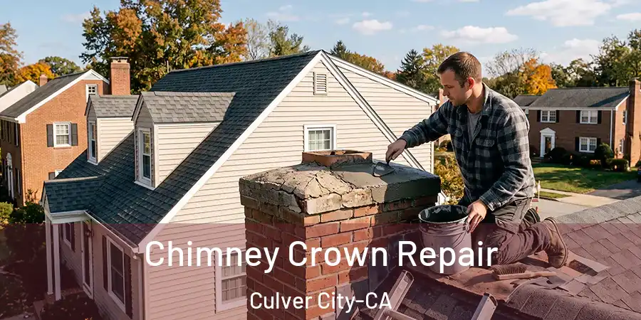 Chimney Crown Repair Culver City-CA