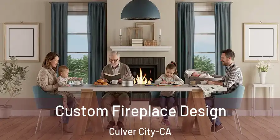  Custom Fireplace Design Culver City-CA