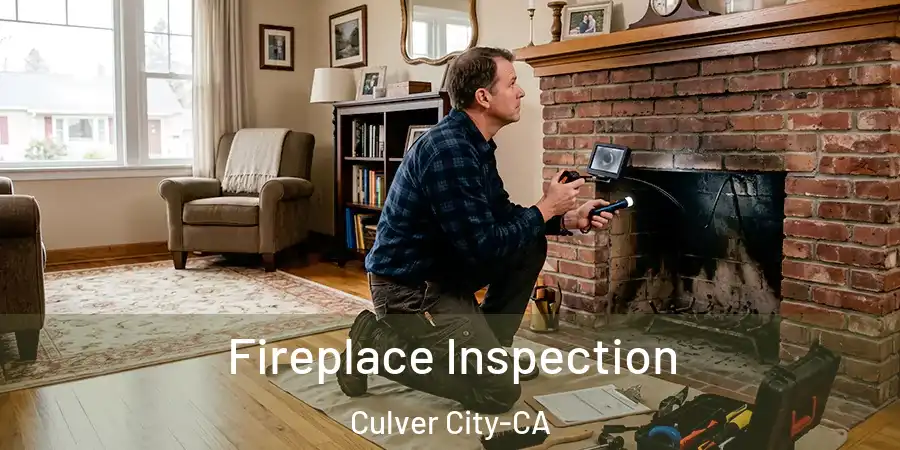  Fireplace Inspection Culver City-CA