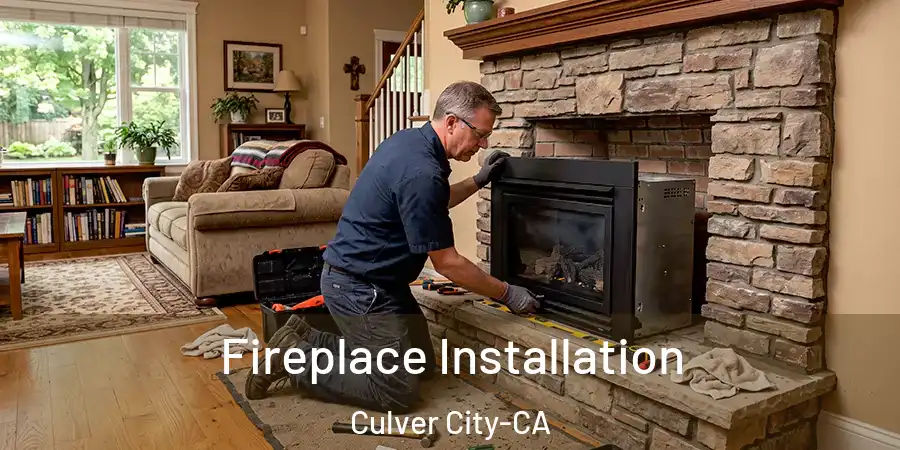  Fireplace Installation Culver City-CA