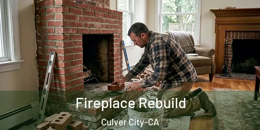  Fireplace Rebuild Culver City-CA