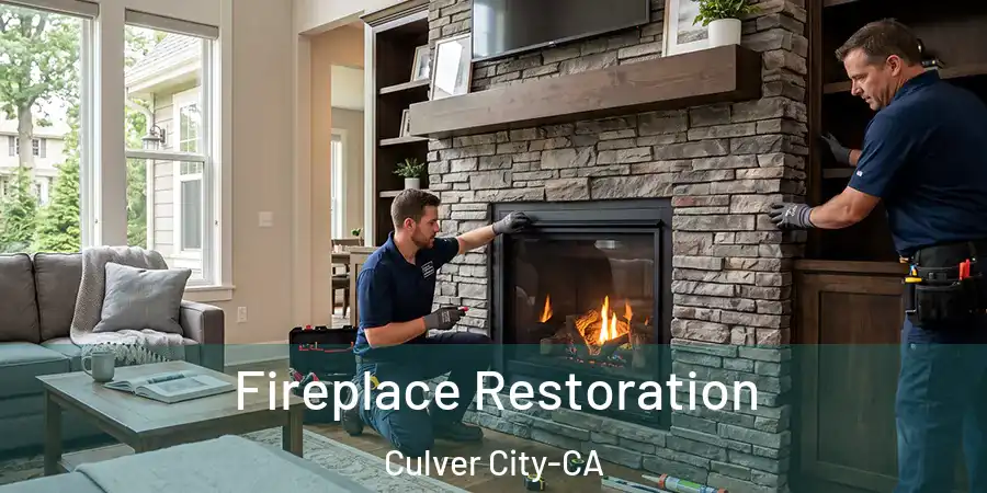  Fireplace Restoration Culver City-CA
