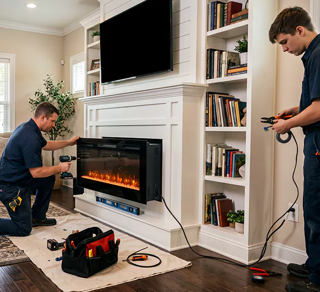 Certified Electric Fireplace Installation Company: Your Local Electric Fireplace Contractors in Culver City, CA!
