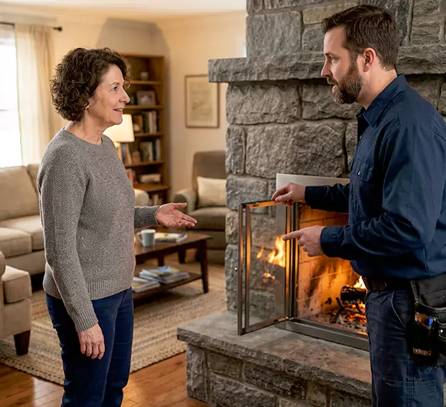 Why Homeowners Choose Our Fireplace Door Installation Team in Culver City, CA?