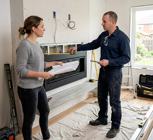 Why Culver City Homeowners Choose Our Floating Fireplace Installation Team?