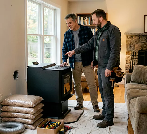 Why Culver City Homeowners Choose Our Pellet Fireplace Installation Team?