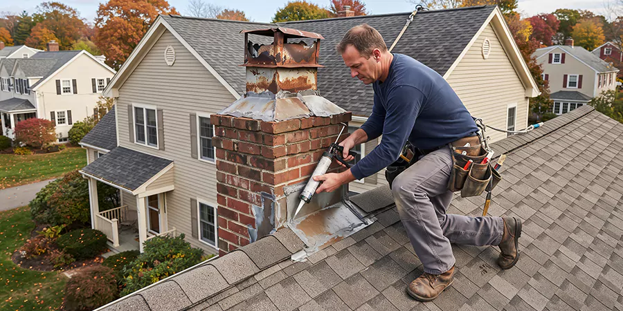 Chimney Chase Flashing Repair Culver City