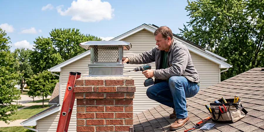 Chimney Top Cover Installation Culver City