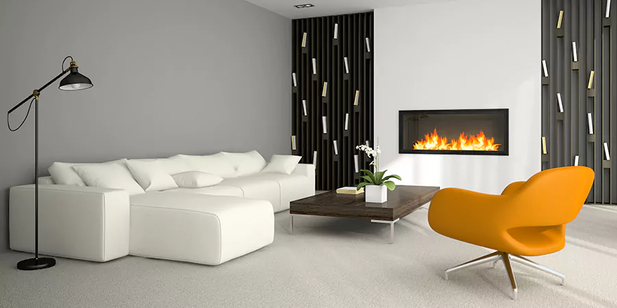 Custom Electric Fireplace Design Culver City