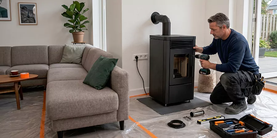 Fireplace Surround and Wall Installation Culver City