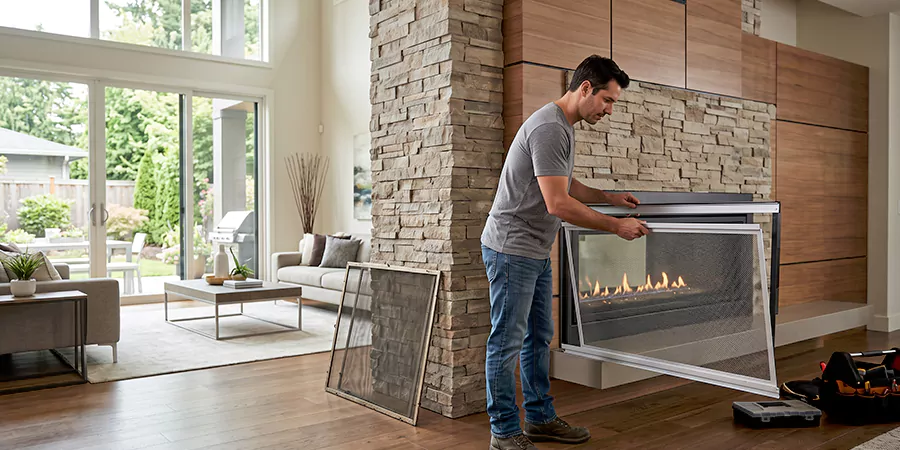 Fireplace Insert Screen Replacement Culver City