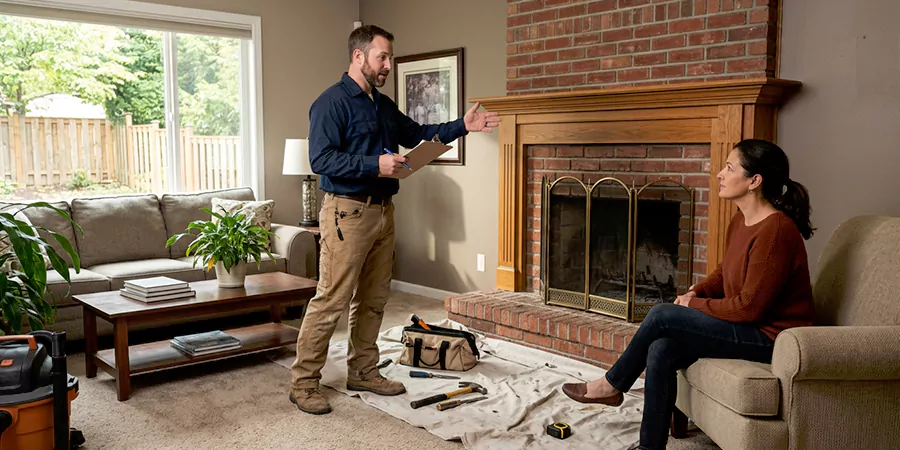 Fireplace and Chimney Removal Service Culver City